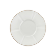 Spodeczek porcelanowy z góry