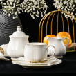 Filiżanka porcelanowa 200 ml ze spodkiem SANDRINE 11