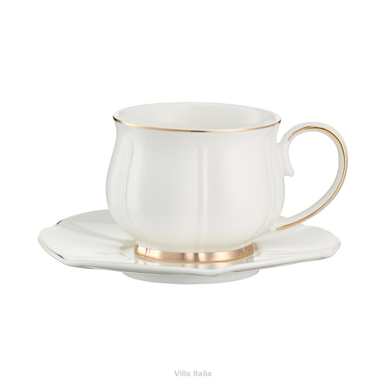 oryginalna filiżanka z porcelany ze złotem
