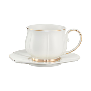 Filiżanka porcelanowa 200 ml ze spodkiem SANDRINE