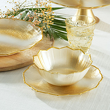 elegancka kolekcja szkła dekoracyjnego do deserów i słodkości