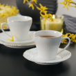 Zestaw kawowy na 6 osób porcelanowy LORETTA 11