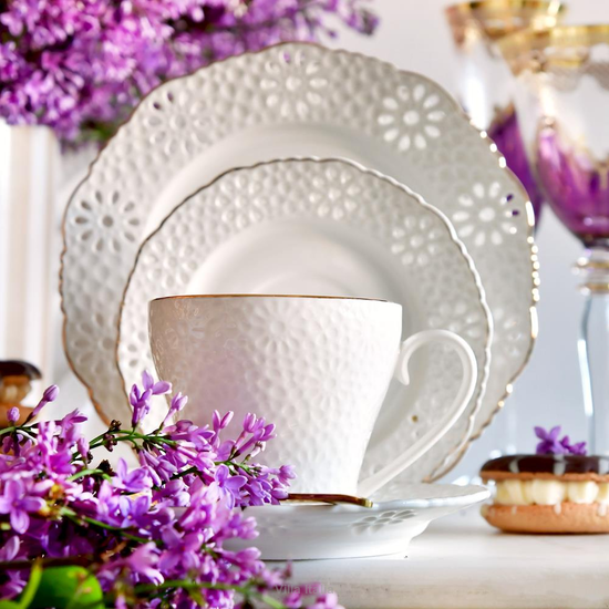 porcelanowy zestaw kawowy