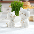 Figurka kotek porcelanowy 13,5 cm KAROL 2