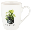 Zestaw 4 kubków porcelanowych BOTANIC w pudełku prezentowym 9