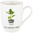 Zestaw 4 kubków porcelanowych BOTANIC w pudełku prezentowym 9
