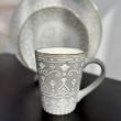 Zestaw śniadaniowy ceramiczny dla 1 osoby UNICO 124 2