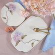 Patera do ciasta porcelanowa Talerz 31,5 x 20,5 cm MAGIC BLOOMS 5