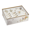 Serwis do herbaty na 6 osób porcelanowy Zestaw prezentowy BEL FIORE 2