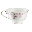 elegancka porcelanowa filiżanka do herbaty w kwiaty na prezent