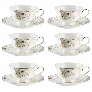 Komplet filiżanek porcelanowych 200 ml 6 szt. JENNY