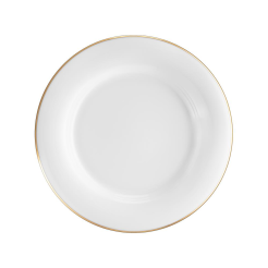 Talerzyk deserowy śniadaniowy 21,5 cm porcelanowy PLUS GOLD