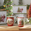 Kubek świąteczny porcelanowy 360 ml SANTA CLAUS 2