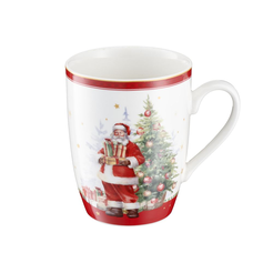 Kubek świąteczny porcelanowy 360 ml SANTA CLAUS