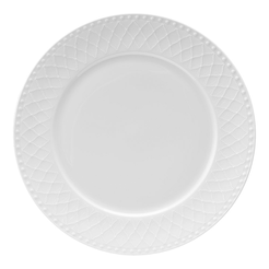 Talerz płytki porcelanowy 28 cm ROMA white