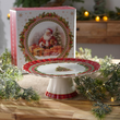 Patera świąteczna 27 cm porcelanowa SANTA CLAUS 5