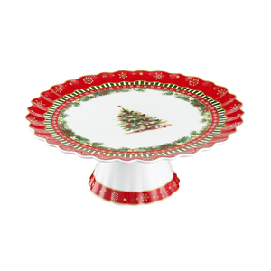 Patera świąteczna 27 cm porcelanowa SANTA CLAUS