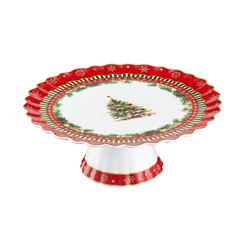 Patera świąteczna 27 cm porcelanowa SANTA CLAUS