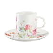 Filiżanka porcelanowa w kwiaty