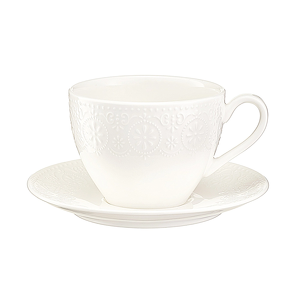 Filiżanka do herbaty 320 ml porcelanowa FLORENTINA