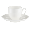 Spodek pod filiżankę do espresso 12,5 cm BOSTON White 2