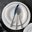 Serwis obiadowy na 6 osób porcelanowy PLUS PLATIN 14