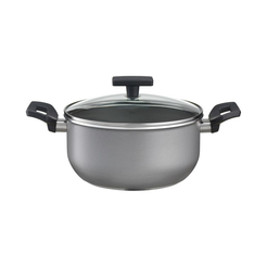 Garnek z pokrywką 20 cm GREY