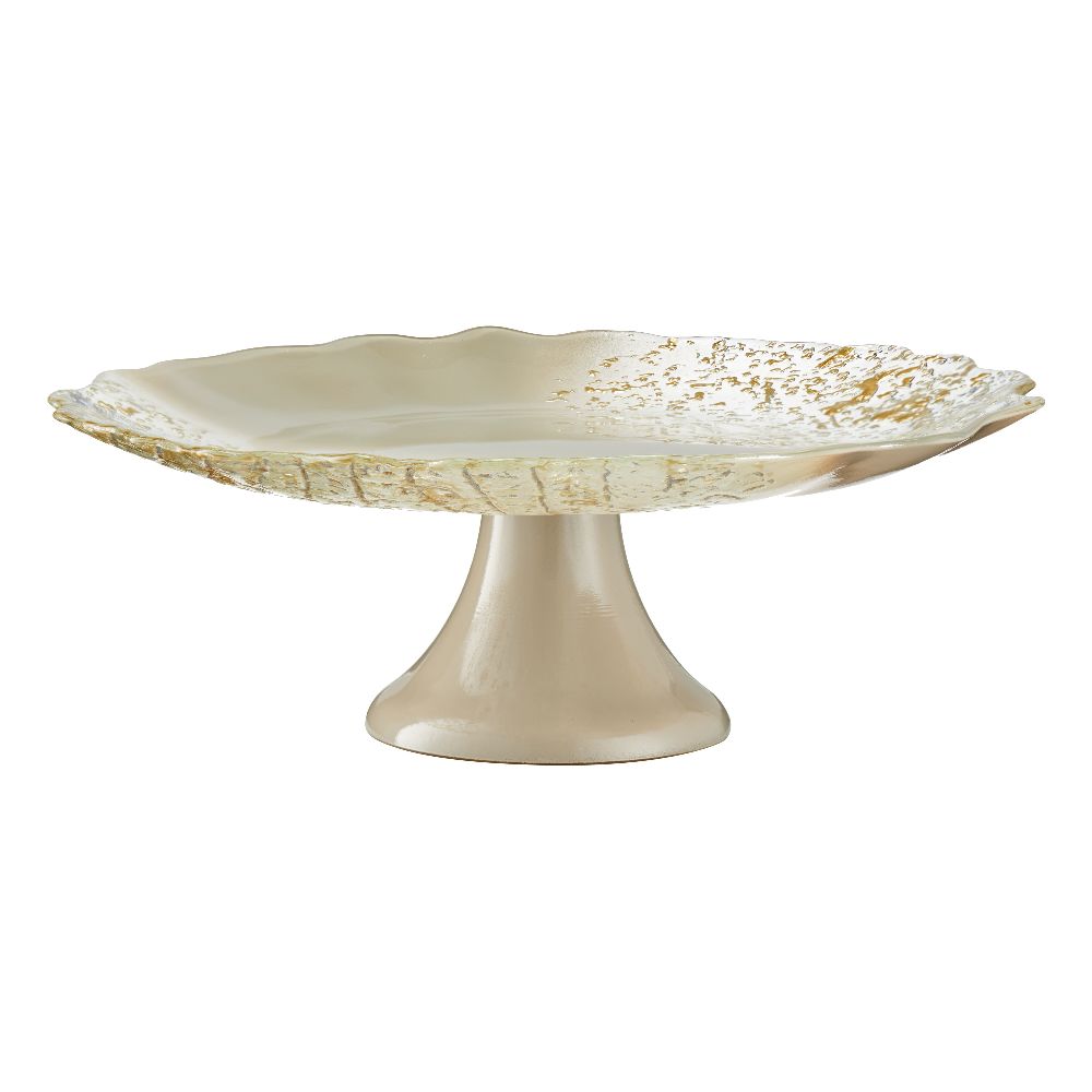 Patera na ciasto szklana 31 cm SAHARA