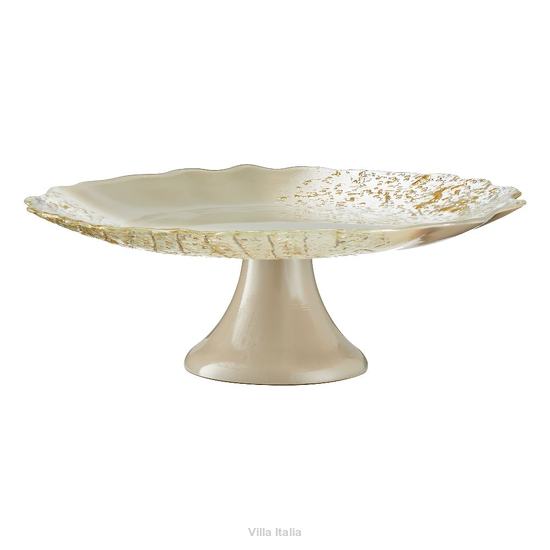 Patera na ciasto szklana 31 cm SAHARA