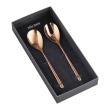 Sztućce do sałaty 2 sztuki MARIZA COPPER 1