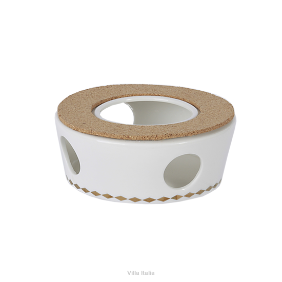 Podgrzewacz tealight do dzbanka 14 cm porcelanowy GAJA