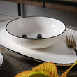 elegancki talerz głęboki porcelanowy do kolacji Villa Italia
