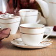 Filiżanka porcelanowa do kawy herbaty 250 ml ze spodkiem ARIANA 6