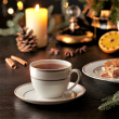 Filiżanka porcelanowa do kawy herbaty 250 ml ze spodkiem ARIANA 5