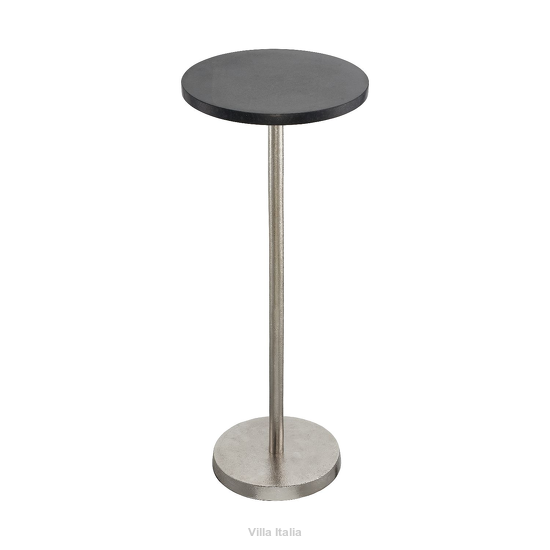 Stolik pomocniczy marmurowy 62 cm DIEGO Black
