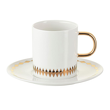 Spodek pod filiżankę porcelanowy 15 cm GAJA 6