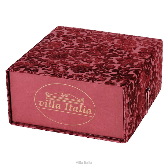 pudełko z logo villa italia