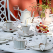 Talerzyk deserowy porcelanowy ażurowy 19 cm CLARA Gold Ivory 11