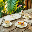 stylowa filiżanka porcelanowa ręcznie malowana złotem 