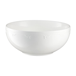 Salaterka porcelanowa 21 cm WHITE PRINCESS