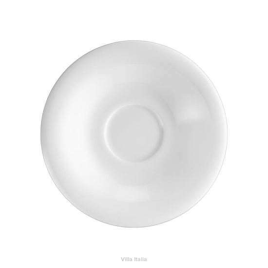 Spodek pod filiżankę porcelanowy 14,5 cm PLUS WHITE