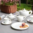 Talerzyk deserowy śniadaniowy 20 cm porcelanowy NAOMI GOLD 4