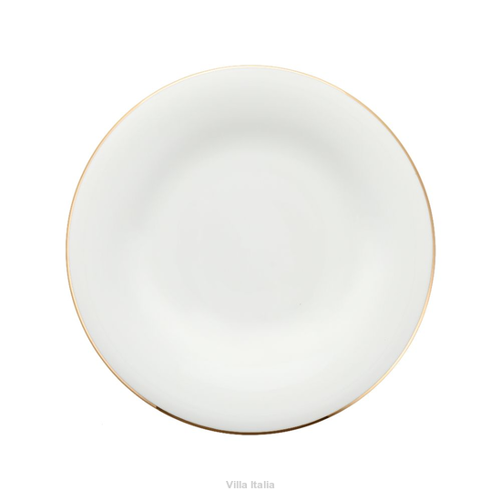 Talerzyk deserowy śniadaniowy 20 cm porcelanowy NAOMI GOLD