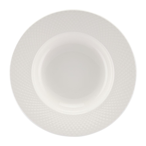 Talerz głęboki porcelanowy 23 cm BARI WHITE