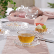 Szklana filiżanka do herbaty 200 ml ze spodkiem CARSO 6