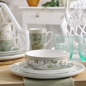 Serwis obiadowy porcelanowy na 6 osób NORIKO mix
