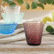 elegancka szklanka do drinków fioletowa na stół