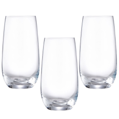 Szklanki do drinków 530 ml Zestaw szklanek wysokich 6 sztuk MIST