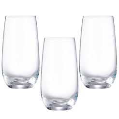 Szklanki do drinków 530 ml Zestaw szklanek wysokich 6 sztuk MIST
