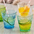 Szklanka wysoka różowa 320 ml MURIEL 6